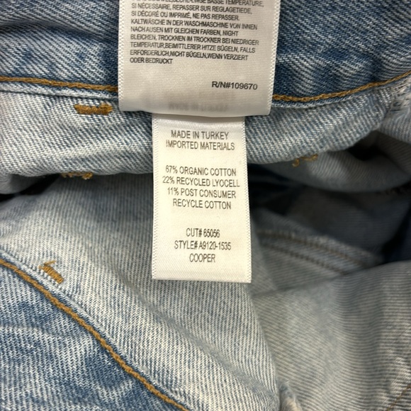 Agolde Cooper Cargo in Rank Organic Cotton Size 26 - Picture 15 of 15